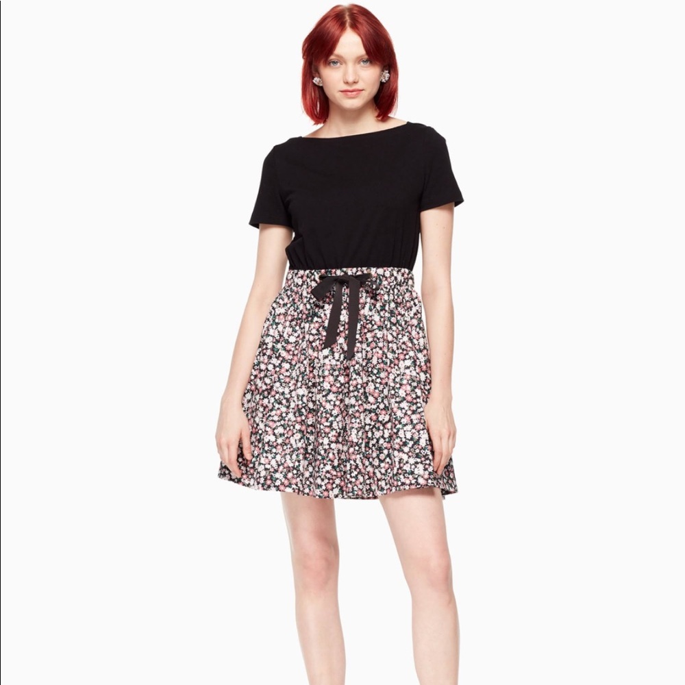 Kate spade two tone floral dress
